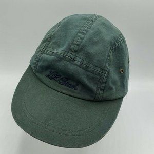 Vintage LL Bean 5 Panel Embroidered Canvas Hat